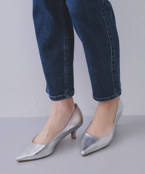 OPAQUE.CLIP / オペーク ドット クリップ ショート・ハーフ・半端丈パンツ | 《SS-LLサイズ》ストレッチスリムストレートデニム【洗濯機洗い可】 | 詳細22