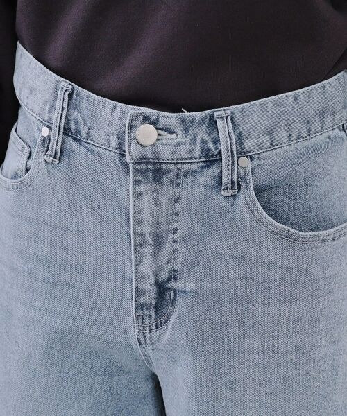 OPAQUE.CLIP / オペーク ドット クリップ パンツ | 《SS-LLsize》ストレッチダメージストレートデニム【洗濯機洗い可】 | 詳細12