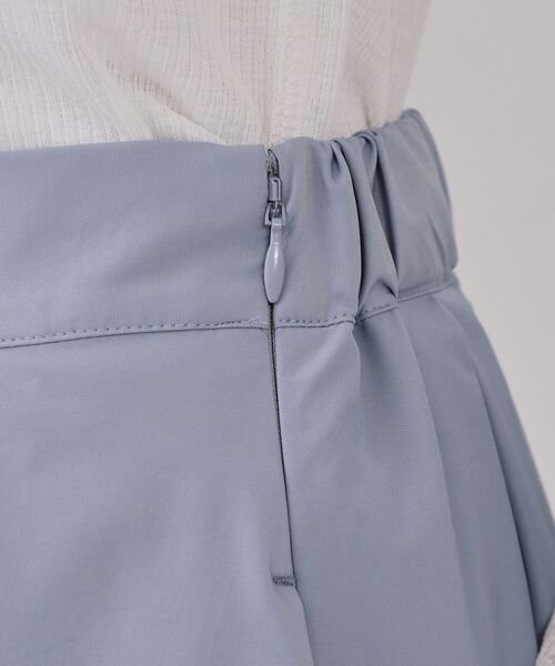 OPAQUE.CLIP / オペーク ドット クリップ ロング・マキシ丈スカート | シャンブレータックフレアスカート【洗濯機洗い可】 | 詳細13