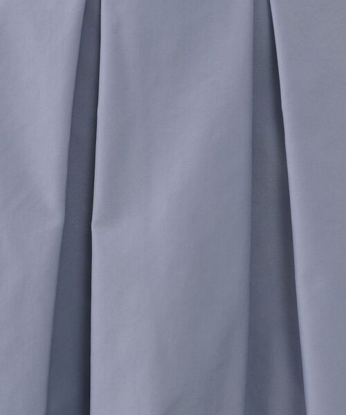 OPAQUE.CLIP / オペーク ドット クリップ ロング・マキシ丈スカート | シャンブレータックフレアスカート【洗濯機洗い可】 | 詳細8