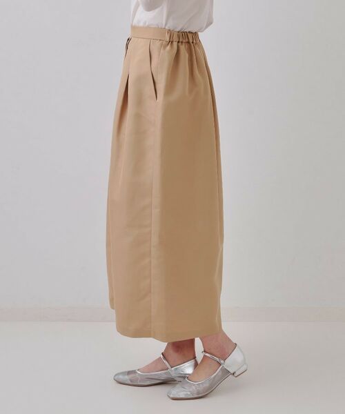 OPAQUE.CLIP / オペーク ドット クリップ ロング・マキシ丈スカート | オーガンジータックコクーンスカート【洗濯機洗い可】 | 詳細10