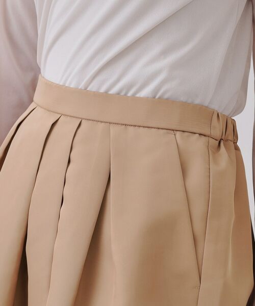 OPAQUE.CLIP / オペーク ドット クリップ ロング・マキシ丈スカート | オーガンジータックコクーンスカート【洗濯機洗い可】 | 詳細12