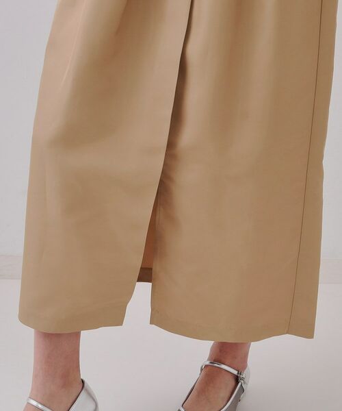 OPAQUE.CLIP / オペーク ドット クリップ ロング・マキシ丈スカート | オーガンジータックコクーンスカート【洗濯機洗い可】 | 詳細15