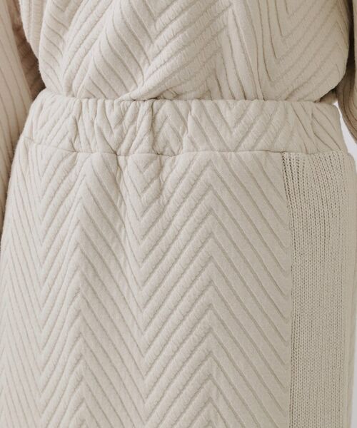 OPAQUE.CLIP / オペーク ドット クリップ ロング・マキシ丈スカート | キルトジャカードナロースカート/セットアップ対応【洗濯機洗い可】 | 詳細12