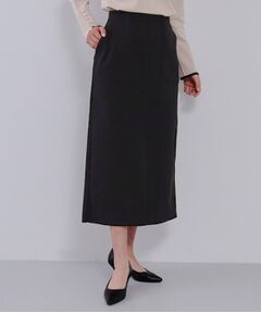 OPAQUE.CLIP / オペーク ドット クリップ ロング・マキシ丈スカート | ウールライクストレッチタイトスカート【洗濯機洗い可】