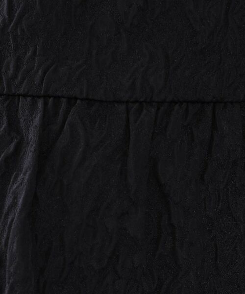 OPAQUE.CLIP / オペーク ドット クリップ シャツ・ブラウス | 《通勤・セレモニー対応》ジャカードペプラムブラウス【洗濯機洗い可】 | 詳細10