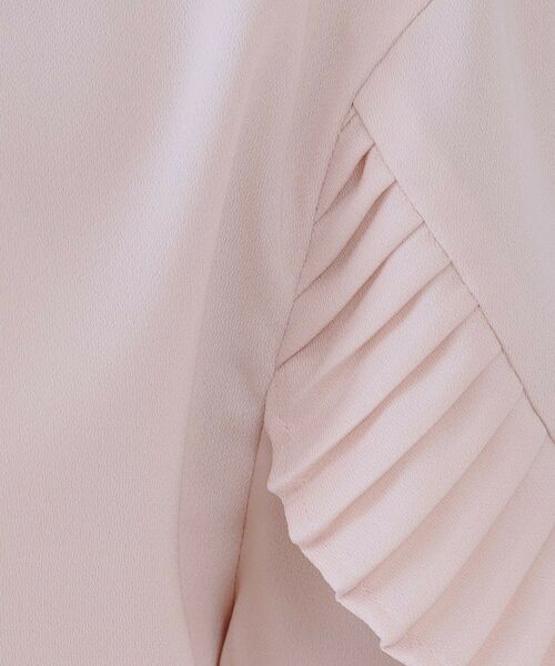 OPAQUE.CLIP / オペーク ドット クリップ シャツ・ブラウス | 《美人百花掲載》プリーツフリルスリーブブラウス【洗濯機洗い可】 | 詳細12