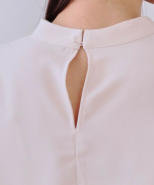 OPAQUE.CLIP / オペーク ドット クリップ シャツ・ブラウス | 《美人百花掲載》プリーツフリルスリーブブラウス【洗濯機洗い可】 | 詳細17