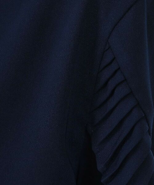 OPAQUE.CLIP / オペーク ドット クリップ シャツ・ブラウス | 《美人百花掲載》プリーツフリルスリーブブラウス【洗濯機洗い可】 | 詳細8