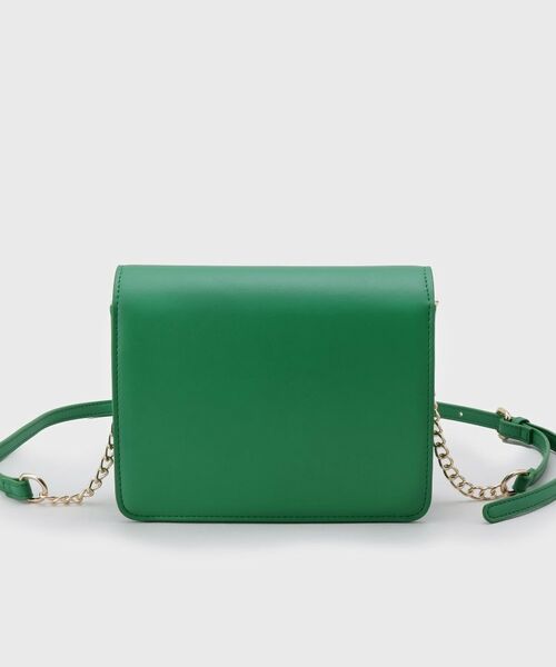 OPAQUE.CLIP / オペーク ドット クリップ ショルダーバッグ | 【ミラー付き】デザインバックルミニショルダーバッグ | 詳細10