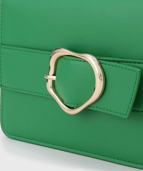 OPAQUE.CLIP / オペーク ドット クリップ ショルダーバッグ | 【ミラー付き】デザインバックルミニショルダーバッグ | 詳細18