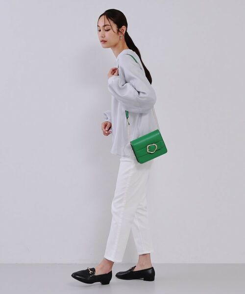 OPAQUE.CLIP / オペーク ドット クリップ ショルダーバッグ | 【ミラー付き】デザインバックルミニショルダーバッグ | 詳細2