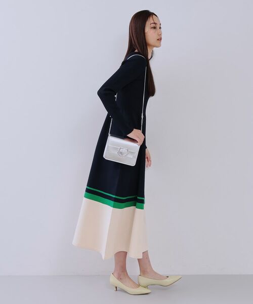 OPAQUE.CLIP / オペーク ドット クリップ ショルダーバッグ | 【ミラー付き】デザインバックルミニショルダーバッグ | 詳細5