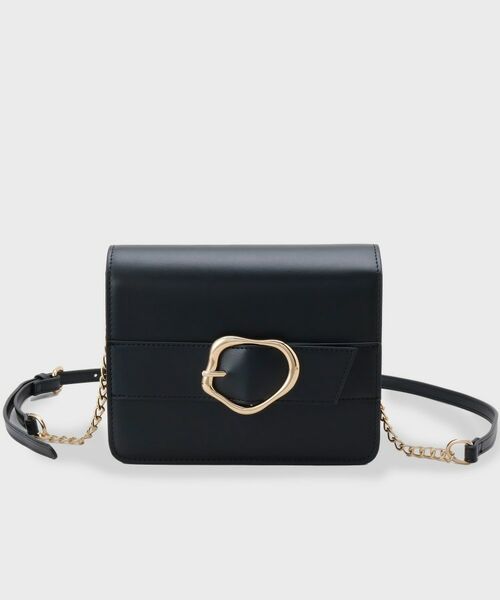 OPAQUE.CLIP / オペーク ドット クリップ ショルダーバッグ | 【ミラー付き】デザインバックルミニショルダーバッグ | 詳細7