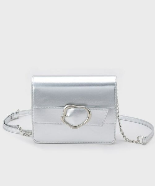 OPAQUE.CLIP / オペーク ドット クリップ ショルダーバッグ | 【ミラー付き】デザインバックルミニショルダーバッグ | 詳細8