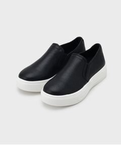 OPAQUE.CLIP / オペーク ドット クリップ フラットシューズ | 【軽量】厚底ラメスリッポン