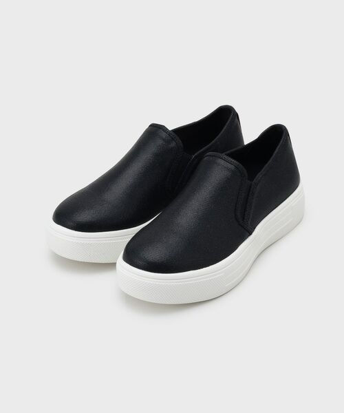 OPAQUE.CLIP / オペーク ドット クリップ フラットシューズ | 【軽量】厚底ラメスリッポン | 詳細1