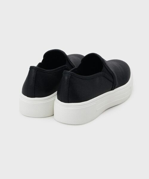 OPAQUE.CLIP / オペーク ドット クリップ フラットシューズ | 【軽量】厚底ラメスリッポン | 詳細3