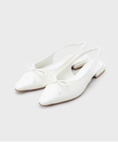 OPAQUE.CLIP / オペーク ドット クリップ サンダル | 【抗菌防臭加工】リボンフラットミュール