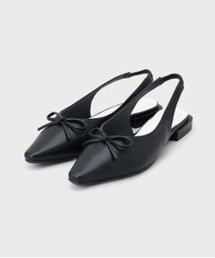 OPAQUE.CLIP / オペーク ドット クリップ サンダル | 【抗菌防臭加工】リボンフラットミュール