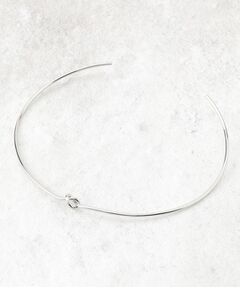 OPAQUE.CLIP / オペーク ドット クリップ ネックレス・ペンダント・チョーカー | ねじりメタルチョーカー