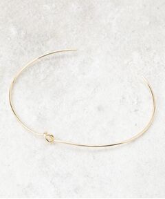 OPAQUE.CLIP / オペーク ドット クリップ ネックレス・ペンダント・チョーカー | ねじりメタルチョーカー