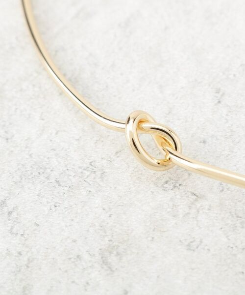 OPAQUE.CLIP / オペーク ドット クリップ ネックレス・ペンダント・チョーカー | ねじりメタルチョーカー | 詳細2