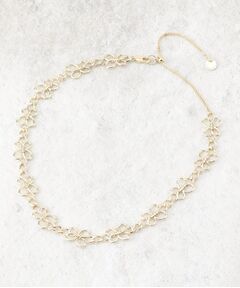 OPAQUE.CLIP / オペーク ドット クリップ ネックレス・ペンダント・チョーカー | フラワーチェーンネックレス