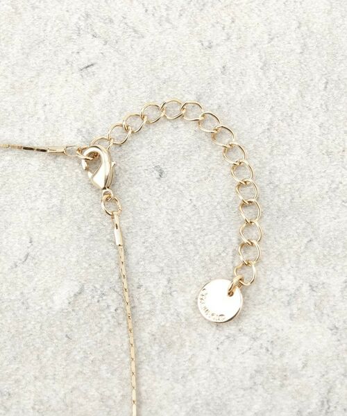 OPAQUE.CLIP / オペーク ドット クリップ ネックレス・ペンダント・チョーカー | メタルリング×フェイクパールネックレス | 詳細3