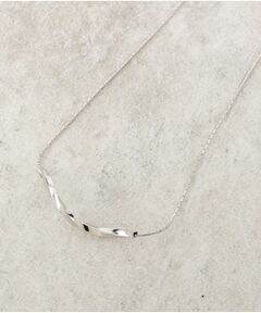 OPAQUE.CLIP / オペーク ドット クリップ ネックレス・ペンダント・チョーカー | ねじりメタルバーネックレス