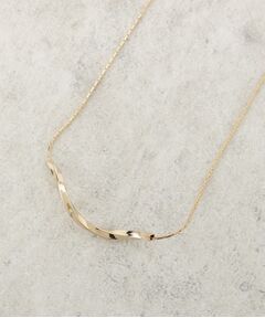 OPAQUE.CLIP / オペーク ドット クリップ ネックレス・ペンダント・チョーカー | ねじりメタルバーネックレス