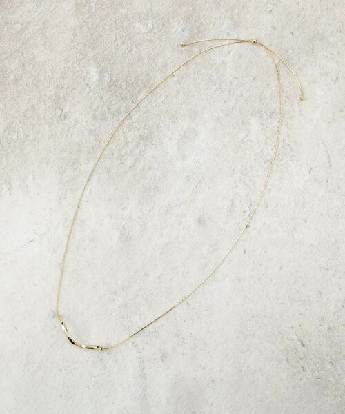 OPAQUE.CLIP / オペーク ドット クリップ ネックレス・ペンダント・チョーカー | ねじりメタルバーネックレス | 詳細2