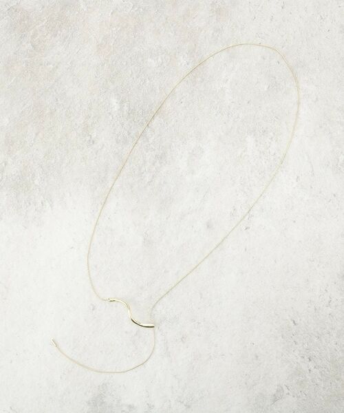 OPAQUE.CLIP / オペーク ドット クリップ ネックレス・ペンダント・チョーカー | ねじりメタルスライドネックレス | 詳細2