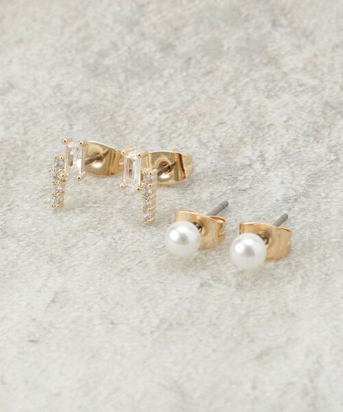 OPAQUE.CLIP / オペーク ドット クリップ ピアス・イヤリング | ビジュー×フェイクパールピアス | 詳細1