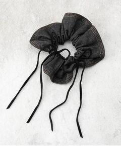 OPAQUE.CLIP / オペーク ドット クリップ ヘアアクセサリー | デニム×リボンシュシュ