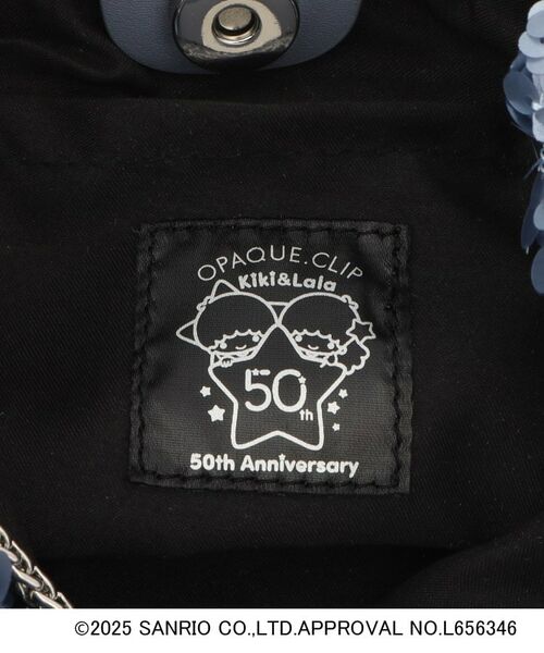 OPAQUE.CLIP / オペーク ドット クリップ ショルダーバッグ | 【リトルツインスターズコラボ】キキ＆ララ 2WAYスパンコール巾着ミニショルダーバッグ | 詳細11