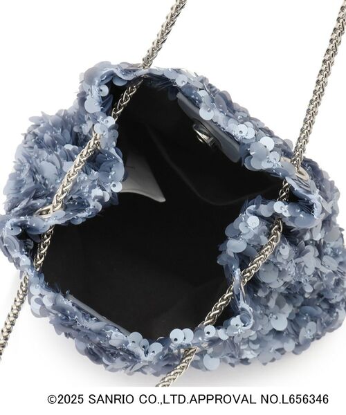 OPAQUE.CLIP / オペーク ドット クリップ ショルダーバッグ | 【リトルツインスターズコラボ】キキ＆ララ 2WAYスパンコール巾着ミニショルダーバッグ | 詳細5