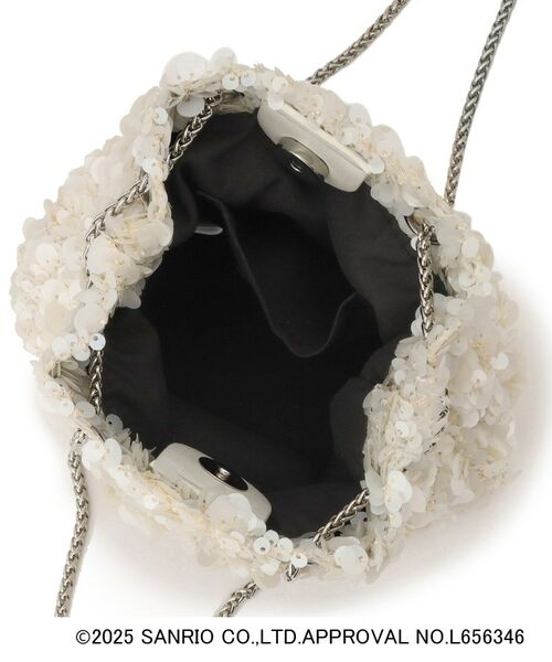 OPAQUE.CLIP / オペーク ドット クリップ ショルダーバッグ | 【リトルツインスターズコラボ】キキ＆ララ 2WAYスパンコール巾着ミニショルダーバッグ | 詳細6