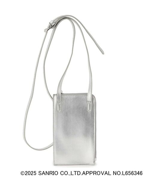 OPAQUE.CLIP / オペーク ドット クリップ ショルダーバッグ | 【リトルツインスターズコラボ】キキ＆ララ メタリック合皮ミニショルダーバッグ | 詳細3