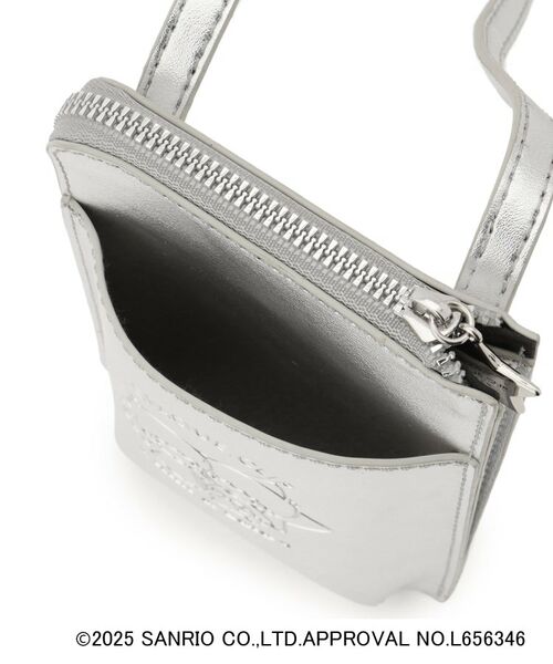 OPAQUE.CLIP / オペーク ドット クリップ ショルダーバッグ | 【リトルツインスターズコラボ】キキ＆ララ メタリック合皮ミニショルダーバッグ | 詳細6