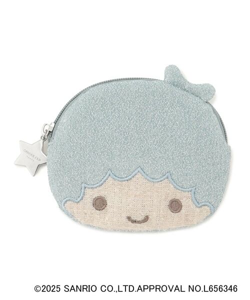 OPAQUE.CLIP / オペーク ドット クリップ ポーチ | 【リトルツインスターズコラボ】キキ＆ララ キキフェイス型フラットポーチ | 詳細1