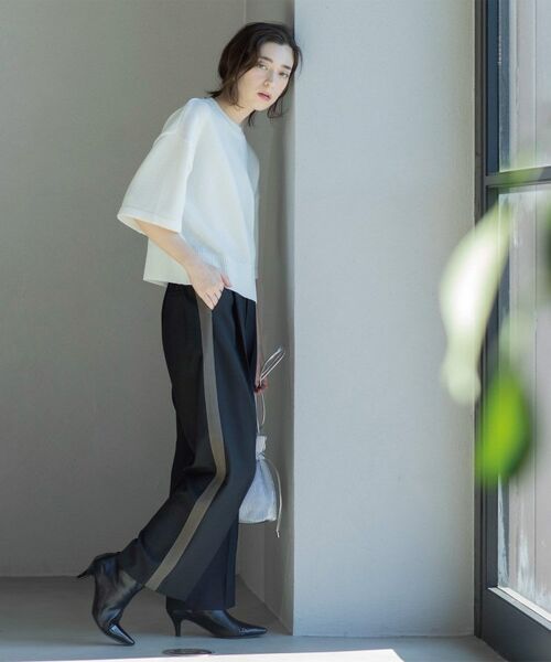 OPAQUE.CLIP / オペーク ドット クリップ パンツ | サイドラインパンツ | 詳細11