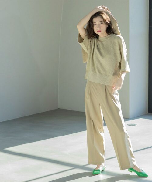 OPAQUE.CLIP / オペーク ドット クリップ パンツ | サイドラインパンツ | 詳細14