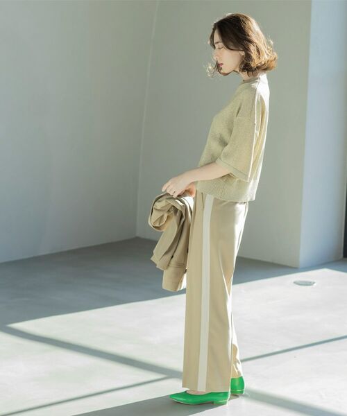 OPAQUE.CLIP / オペーク ドット クリップ パンツ | サイドラインパンツ | 詳細15