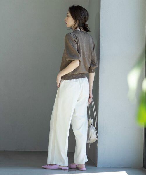 OPAQUE.CLIP / オペーク ドット クリップ パンツ | サイドラインパンツ | 詳細5