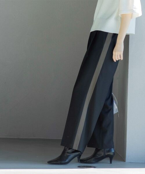 OPAQUE.CLIP / オペーク ドット クリップ パンツ | サイドラインパンツ | 詳細8