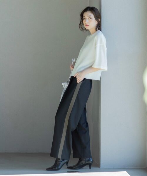 OPAQUE.CLIP / オペーク ドット クリップ パンツ | サイドラインパンツ | 詳細9