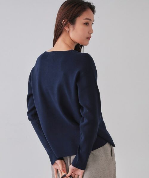 OPAQUE.CLIP / オペーク ドット クリップ ニット・セーター | キーネックニット/オーガニックコツトン混【UV/洗濯機洗い可】 | 詳細6