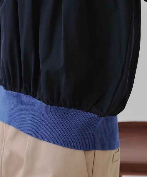 OPAQUE.CLIP / オペーク ドット クリップ ニット・セーター | ギャザーフハクドッキングニット【洗濯機洗い可】 | 詳細18