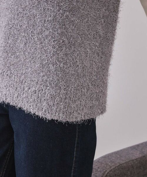 OPAQUE.CLIP / オペーク ドット クリップ ベスト | 《andGIRL掲載》ラメシャギーニットベスト【洗濯機洗い可/抗ピル】 | 詳細18